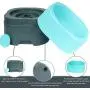 PET WEIGHTER Bowl - Large & Heavy Dog Food Bowl - Elevated Dog & Cat Water Bowl - Non-Slip & Splash Free Bowl for Large Pets by PetWeighter PET WEIGHTER Bowl - Large & Heavy Dog Food Bowl - Elevated Dog & Cat Water Bowl - Non-Slip & Splash Free Bowl for Large Pets by PetWeighter