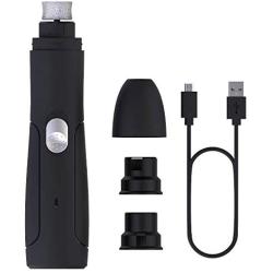 ShookOne Dog Nail Grinder Clipper, Pet Nail Trimmer Clippers USB Rechargeable for Dogs Cats, Rabbits and Birds, Small, Medium, Pets