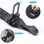 Dog Seat Belt, 2 Packs 3-in-1 Car Harness for Dogs Adjustable Safety Seatbelt for Car Durable Nylon Reflective Bungee Fabric Tether with Clip Hook Latch & Buckle