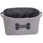 Morezi Cotton Rope Dog Toy Box Puppy Toy Basket Bin with Drawstring Closure - Perfect for Organizing Dog Toys, Blankets, Leashes, Towel, Coats, Diaper, Pet Pee Mat