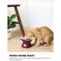 LE TAUCI Ceramic Cat Bowl Elevated, Raised Cat Food Bowl 4 Ounce Cat Dish for Food and Water for Small Cat Dog LE TAUCI Ceramic Cat Bowl Elevated, Raised Cat Food Bowl 4 Ounce Cat Dish for Food and Water for Small Cat Dog