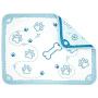 Bently & Bella Pet Training and Puppy Pads - Washable, Leak-Proof, Environmentally Friendly (Small (17” x 21”), Blue)