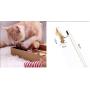 Meows Cat Toy 7-Piece Set Toys Kitten Toys Assortments Pets Feather Cat Wand Toys Set Cat Feather Toys Fish Fluffy Mouse Mice Balls and Bells Toys for Cat Puppy Kitty