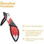 purrrfect life Dog Chew Toys Chew Toys with Rope for Dogs Fire Hose No Stuffing Dog Durable Squeaky Wubba Interactive Tug Toys