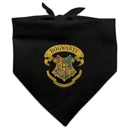 GRAPHICS & MORE Harry Potter Ilustrated Hogwarts Crest Dog Pet Bandana