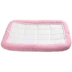 OCSOSO O&C Pet Lodge Fleece Crate Bed.