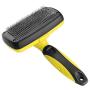 Novelty Wares Dog Brush, Self-Cleaning Slicker Brushes for Cat & Dog Grooming, Best Deshedding Tools For Pets With Long Thick Hair