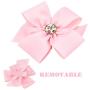 Beirui Escape Proof Small Dog Harness for Puppies - Cute Floral Puppy Walking Harness with Detachable Flower (Chest 12-21”)