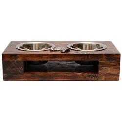 Saluki, a Dogs Bowl with a Relief from ArtDog