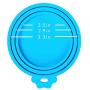 NIUTA Silicone Can Covers Universal Silicone Can Lids for Pet Food Cans Fits Most Standard Size Dog and Cat Can Tops BPA Free