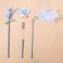 Three Piece Set of cat Teaser Stick Manual Interactive cat Toy Anti bite pet Products Three Piece Set of cat Teaser Stick Manual Interactive cat Toy Anti bite pet Products