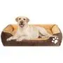 Pet Bed 32/24/7.2 Inches Orthopedic Memory Foam Dog Bed, Ideal for Small/Medium Pets, Rectangle Washable Pet Sofa Bed with Firm Breathable Cotton, Dogs, Cats, Deep Sleeping Orthopedic Bed(Brown/Black) Pet Bed 32/24/7.2 Inches Orthopedic Memory Foam Dog Bed, Ideal for Small/Medium Pets, Rectangle Washable Pet Sofa Bed with Firm Breathable Cotton, Dogs, Cats, Deep Sleeping Orthopedic Bed(Brown/Black)