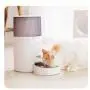 Kispets Pet Smart Feed Feeder with App, 2.5L Capacity, About 1.4kg Food Storage,for Intelligent Feeding of Cats and Dogs (White) Kispets Pet Smart Feed Feeder with App, 2.5L Capacity, About 1.4kg Food Storage,for Intelligent Feeding of Cats and Dogs (White)