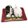 Small Dog Bed & Cat Bed Christmas Tree With Blurred Light Effect Pet Beds For Indoor Kitten Kitty Puppies Sleeping, Dog Crate Kennel Mats Mattress Cushion, Washable Soft Pet Supplies, Non Slip Bottom