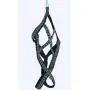 Weight Pulling Sledding Dog Harness X-Back Style Black/Blue XXLarge, 24.5'' Neck Circumference Weight Pulling Sledding Dog Harness X-Back Style Black/Blue XXLarge, 24.5'' Neck Circumference