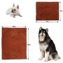 Winthome Super Absorbent Dog Bath Towel| Quick Dry & Machine Washable Dog Towel| Microfiber Pet Bathrobe for Dog Bathing