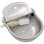 MUDUOBAN Stainless Steel Automatic Waterer Bowl Horse Cattle Goat Sheep Pig Dog Float Valve Water Trough Farm Supplies Livestocktool