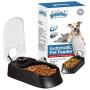 PAWISE Automatic Pet Feeder Food Dispenser with Timer for Cats and Dogs (1 Meal)