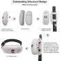 Wireless Dog Fence,3 Technological Upgrades Pet Containment System,Voice Corrction,Signal Consistent,No Randomly Correction,Easier to Wear and Charge,UHF signal Master Voice/Vibrate Dog Fence … Wireless Dog Fence,3 Technological Upgrades Pet Containment System,Voice Corrction,Signal Consistent,No Randomly Correction,Easier to Wear and Charge,UHF signal Master Voice/Vibrate Dog Fence …