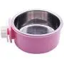 UNIEVE Crate Dog Bowl,Removable Stainless Steel Hanging Pet Cage Bowl,2 in 1 Plastic Bowl&Stainless Steel Removable Hanging Food Water,for Dogs,Cats,Birds,Cats and etc. UNIEVE Crate Dog Bowl,Removable Stainless Steel Hanging Pet Cage Bowl,2 in 1 Plastic Bowl&Stainless Steel Removable Hanging Food Water,for Dogs,Cats,Birds,Cats and etc.