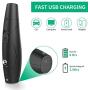 MaikcQ Dog Nail Grinder, Pet Nail Grinder,Upgraded Electric Rechargeable Pet Painless Nail Trimmer Low Noise Grooming Kit for Small Medium Dogs & Cats