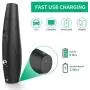 MaikcQ Dog Nail Grinder, Pet Nail Grinder,Upgraded Electric Rechargeable Pet Painless Nail Trimmer Low Noise Grooming Kit for Small Medium Dogs & Cats