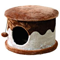 Royal Pet Club Pet Products Cozy Cat Cave (Brown/Beige)