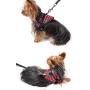 Hestarpet Dog Harness, No-Pull Reflective Breathable Adjustable Pet Vest with Handle for Outdoor Walking - No More Pulling, Tugging or Choking