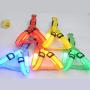 New Tech Junkies LED PET Glow Harness Dog Cat Night Safety Lead Adjustable Flash Light Up