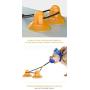 LionRoar Dog Chew Double Suction Cup Tug of War Toy, Pet Aggressive Chewers Rope Puzzle Toothbrush, Multifunctional Molar Bite Interactive Toys with Teeth Cleaning and Food Dispensing Features