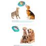 Floppy Fish Cat Toy and Puzzle Dog Food Dispenser