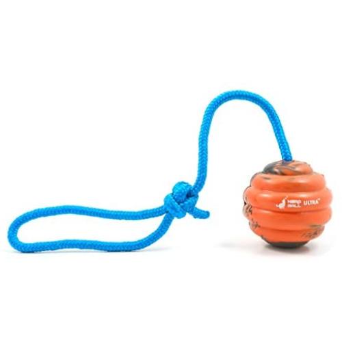 Nero Ball Ultra TM - Dog Training Ball On A Rope - Exercise and Reward Toy for Dogs