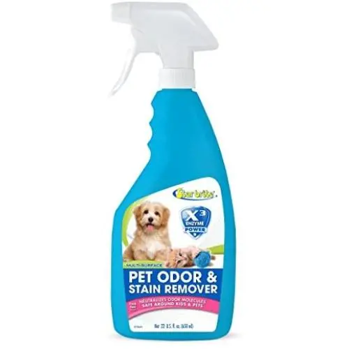 Star brite Multi-Surface Pet Odor & Stain Remover Spray - Triple Enzyme Neutralizer Star brite Multi-Surface Pet Odor & Stain Remover Spray - Triple Enzyme Neutralizer