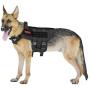 OneTigris K9 Tactical Dog Harness Patrol Dog Vest with Comfortable Adjustable Neck Protection Straps & Durable Handle (Small, Medium, Large Size)