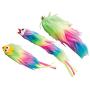 SPOT Ethical Pets Tie Dye Plush Cat Toy, 5'', Assorted (52043)