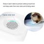 Three-in-one Automatic Pet Water Dispenser 1.8L Dog Water Bowl Dispenser with 2 Detachable Stainless Steel Feeder Bowls for Cats & Dogs