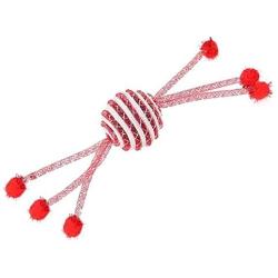 Dongdexiu Pet Supplies 3 PCS Cat Grinding Toy Ball Rotating Cat Interactive Toy(Blue) Pet Toys