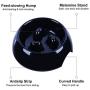 Super Design Anti-Gulping Dog Bowl Slow Feeder, Interactive Bloat Stop Pet Bowl for Fast Eaters