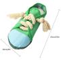 AIPINQI Dog Squeaky Chew Toy, Durable and Safe Dog Playing Toy Funny Shoes Sound Toy for Small and Medium Pets, Green