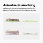 pidan Scratching Pad Cat Scratcher Cardboard Lounge Cute Animal Shape (Shark)