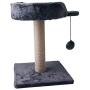 Tylu Cat Tree Tower with Natural Sisal cat Perch with Hanging Ball for Kitten Small Cats Scratching Climbing Playing Relaxing Sleeping