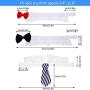 4 Pieces Pet Bow Tie Adjustable Pet Neck Tie Costume Formal Dog Collar for Small Dogs and Cats Puppy Grooming Ties Party Accessories