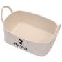 Geyecete Dog Dog Toy Basket Storage Cotton Rope Storage Basket Pet/Doy Toy Box Dog Storage Basket Basket Dog Toy Storage Basket-Dog
