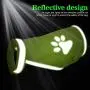 HONUTIGE Pet Safety Vest, High Visibility for Outdoor Activity Day and Night, Dog Exercise Reflective Costumes, Dog Chest Harness Adjustable, Green