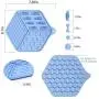 GAPZER Hexagon Dog Lick Mat, Dogs Slow Feeders Lick Pad for Anxiety Relief & Boredom Buster, Pet Training Licking Mat for Pumpkin, Treats, Yogurt GAPZER Hexagon Dog Lick Mat, Dogs Slow Feeders Lick Pad for Anxiety Relief & Boredom Buster, Pet Training Licking Mat for Pumpkin, Treats, Yogurt