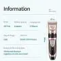 KaKaSure Dog Clippers Noiseless Pet Grooming Clipper, USB Rechargeable Cordless Dog Grooming Kit, Electric Pets Hair Trimmers for Dogs Cats and Other Pets(Rose Gold) KaKaSure Dog Clippers Noiseless Pet Grooming Clipper, USB Rechargeable Cordless Dog Grooming Kit, Electric Pets Hair Trimmers for Dogs Cats and Other Pets(Rose Gold)