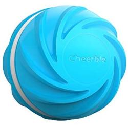 meinno Wicked Ball Cyclone Version, IPX67 Waterproof, 100% Automatic and Interactive Ball to Keep Your Dogs/Cats Company All Day, Your Pets Joy When Home Alone -NOT for CHEWERS