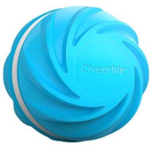 meinno Wicked Ball Cyclone Version, IPX67 Waterproof, 100% Automatic and Interactive Ball to Keep Your Dogs/Cats Company All Day, Your Pets Joy When Home Alone -NOT for CHEWERS