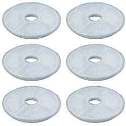 Filters for Catit Design Senses Fountains and Catit Flower Fountains, Pack of 6
