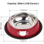 Legendog 3Pcs Cat Bowls, Cute Cat Food Bowls, Stainless Steel Cat Bowl, Cat Bowls for Food and Water, Cat Food Dish with Food Scoops…